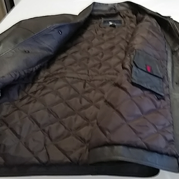 Brown Leather Jacket - Picture 3 of 7